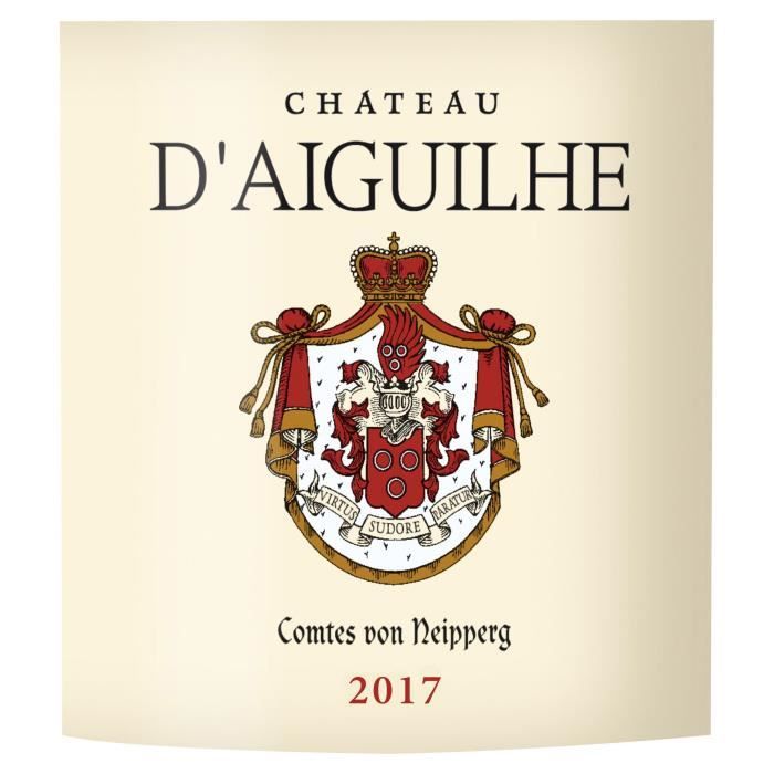 Image secondaire de Château d'Aiguilhe 2017 - Vin Rouge de Castillon Côtes de Bordeaux