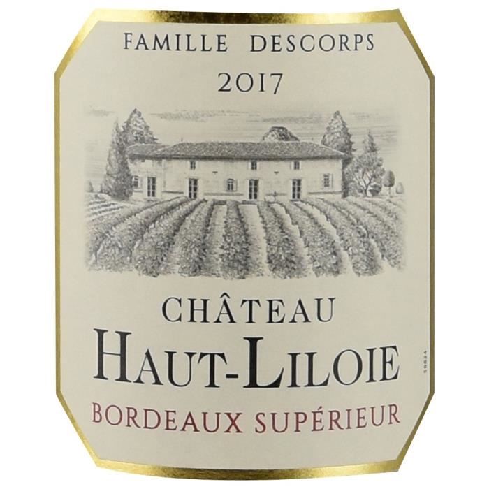 Château Haut-Liloie 2017 Bordeaux Supérieur - Vin rouge de Bordeaux