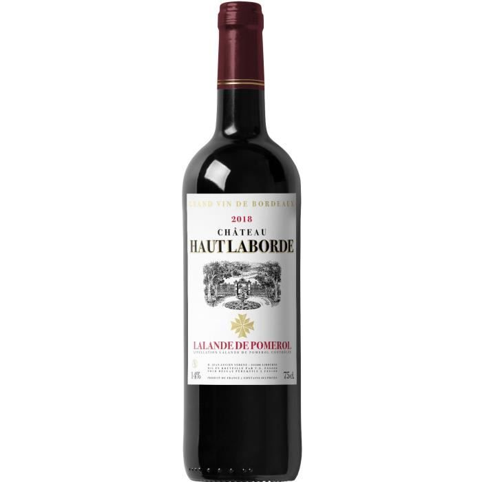 Ch�teau Haut Laborde 2018 Lalande de Pomerol - Vin rouge de Bordeaux