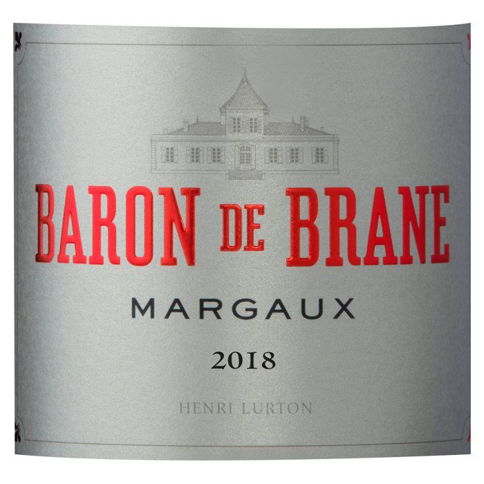 Image secondaire de Baron de Brane 2018 - Vin Rouge AOC Margaux 75cl