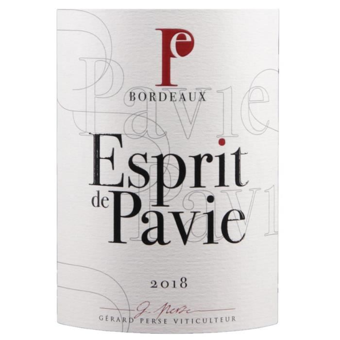 Image secondaire de Esprit de Pavie 2018 Bordeaux - Vin rouge de Bordeaux