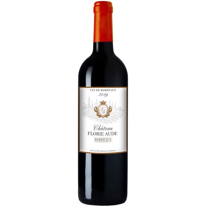Château Florie Aude 2019 - Vin Rouge de Bordeaux 75cl