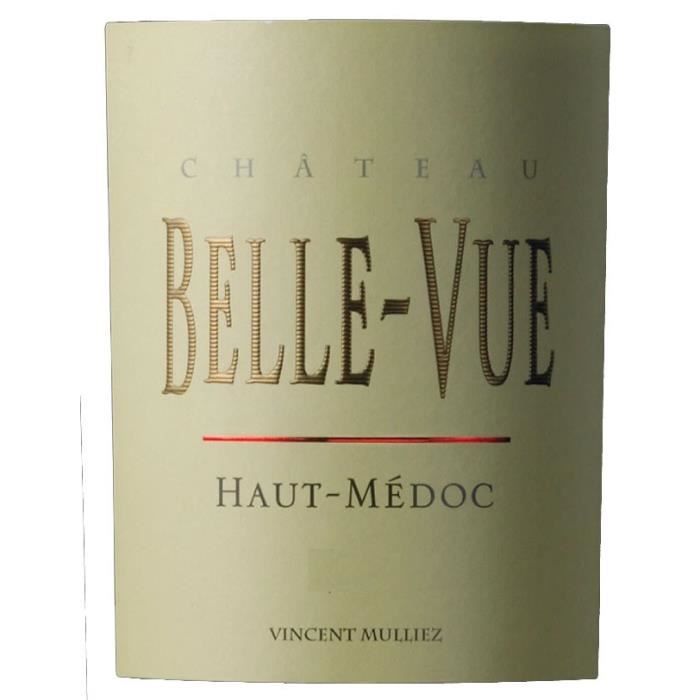 Château Belle-vue 2019 Haut-Médoc - Vin rouge de Bordeaux