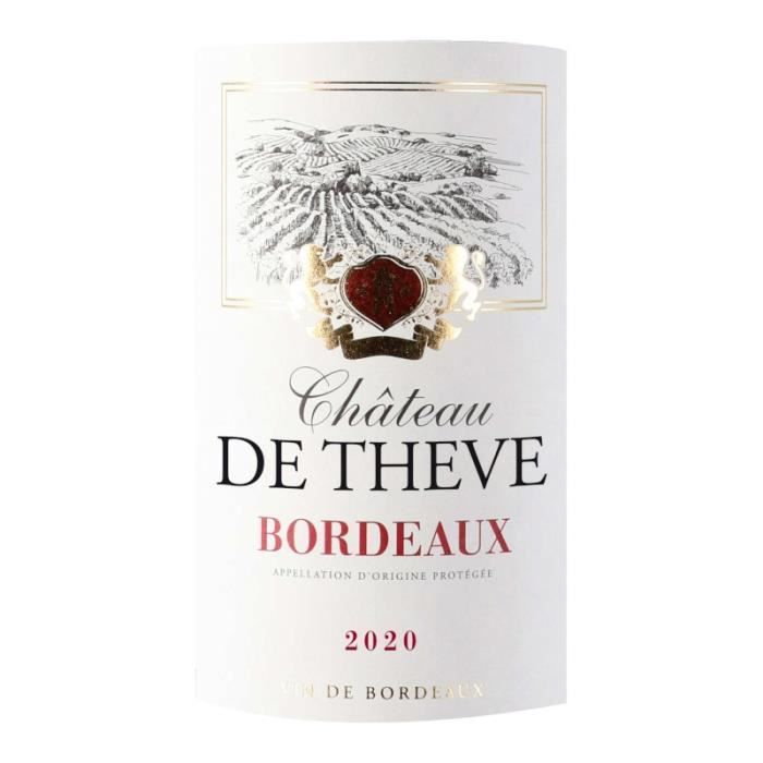 Château de Theve 2020 Bordeaux - Vin rouge de Bordeaux