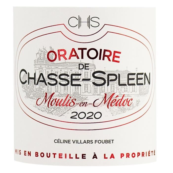Image secondaire de Oratoire de Chasse-Spleen 2020 - Vin Rouge de Bordeaux