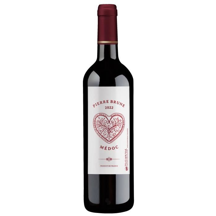 Pierre Brune 2022 M�doc - Vin rouge de Bordeaux