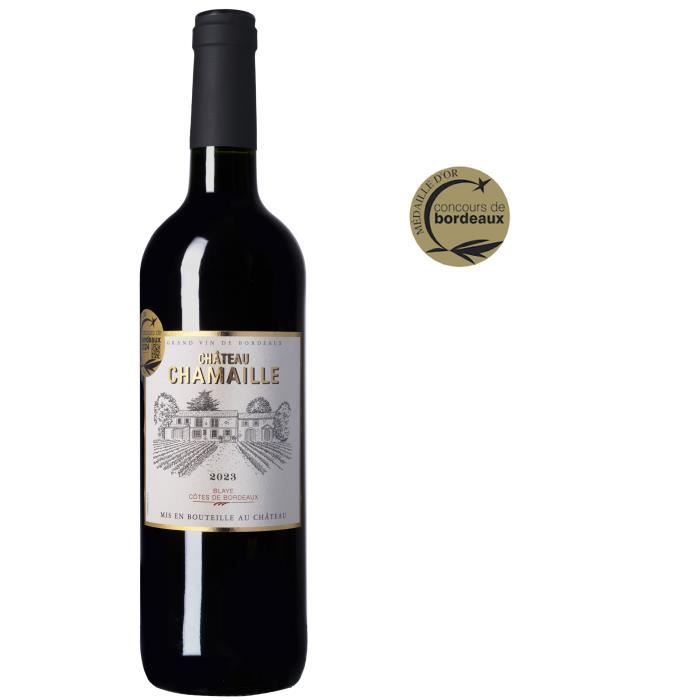 Château Chamaille 2023 - Vin Rouge Blaye Côtes de Bordeaux 75cl