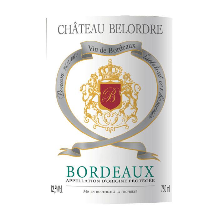 Image secondaire de Château Belordre 2023 - Vin Blanc Sec de Bordeaux 75cl