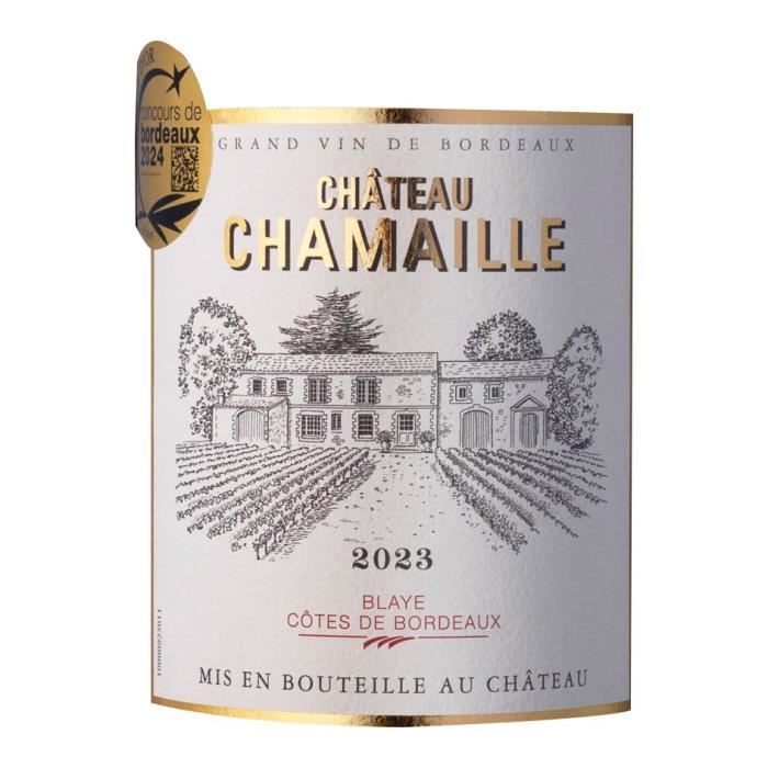 Image secondaire de Château Chamaille 2023 - Vin Rouge Blaye Côtes de Bordeaux 75cl