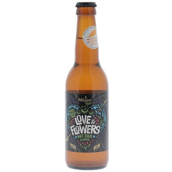 Melusine Love and Flowers - Biere Blonde - 33 cl