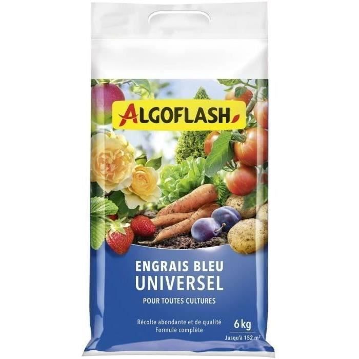 Engrais Bleu Universel - ALGOFLASH NATURASOL - 6 kg