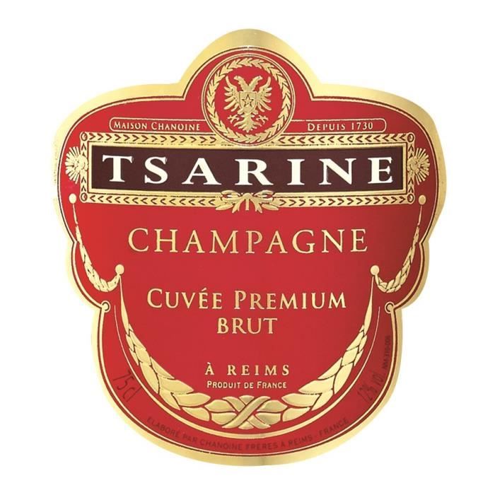Champagne Tsarine Cuvée Premium Brut - 75 cl