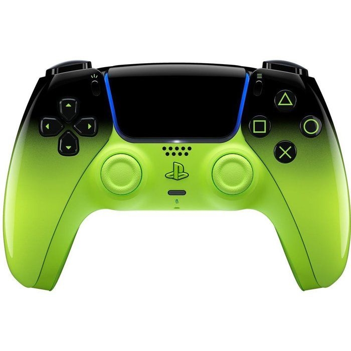 Manette sans fil DualSense Remix Green pour PS5 et PC