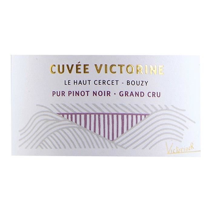 Image secondaire de Champagne Paul Louis Martin Cuvée Victorine Brut millésimé - 2019 - Parcelle Le haut Cercet - Bouzy Pur Pinot Noir - Grand Cru -