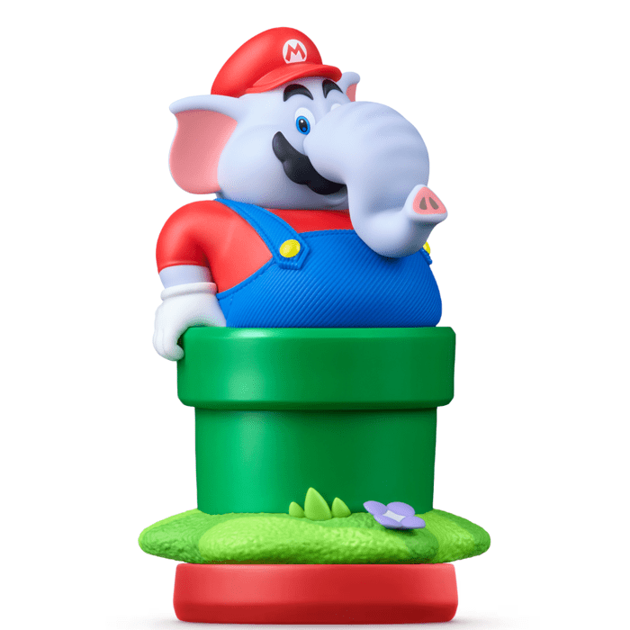 Image secondaire de Figurine Amiibo Mario Éléphant - Super Mario Collection