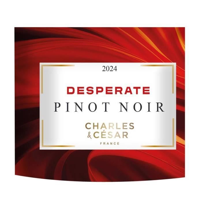 Image secondaire de Charles et César Desperate 2024 Pays d'Oc Pinot Noir - Vin rouge de Languedoc - Bio