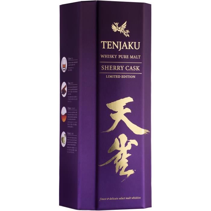 Image secondaire de TENJAKU Whisky Pure malt Sherry CASK - 70CL - 43%