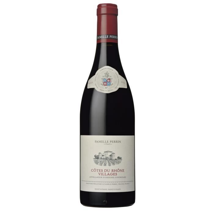 Famille Perrin 2022 - Côtes du Rhône Villages Vin Rouge 75 cl