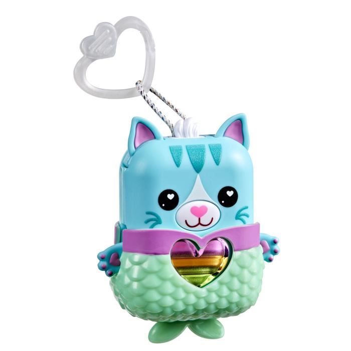 Nano-mals Pawtricia le chaton bleu, compagnon électronique, plus de 70 réactions, jouet de poche interactif pour filles et garçons