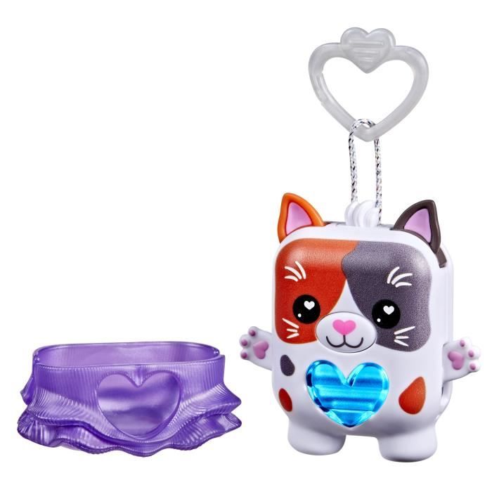 Nano-mals Purrnelope le chaton tricolore, compagnon électronique, plus de 70 réactions, pour enfants, des 5 ans