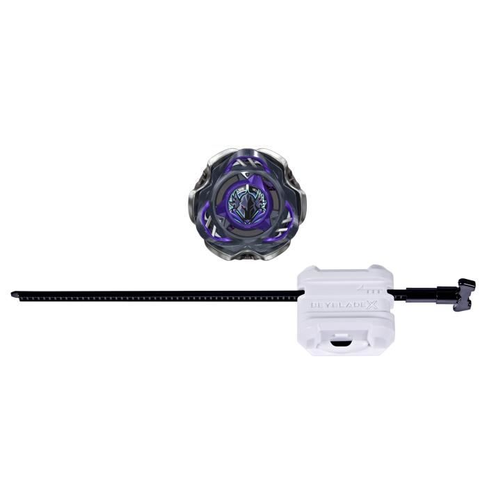 Image secondaire de Beyblade X, Starter Pack Dark Perseus B 6-80W CX avec toupie de type défense et lanceur, a partir de 8 ans