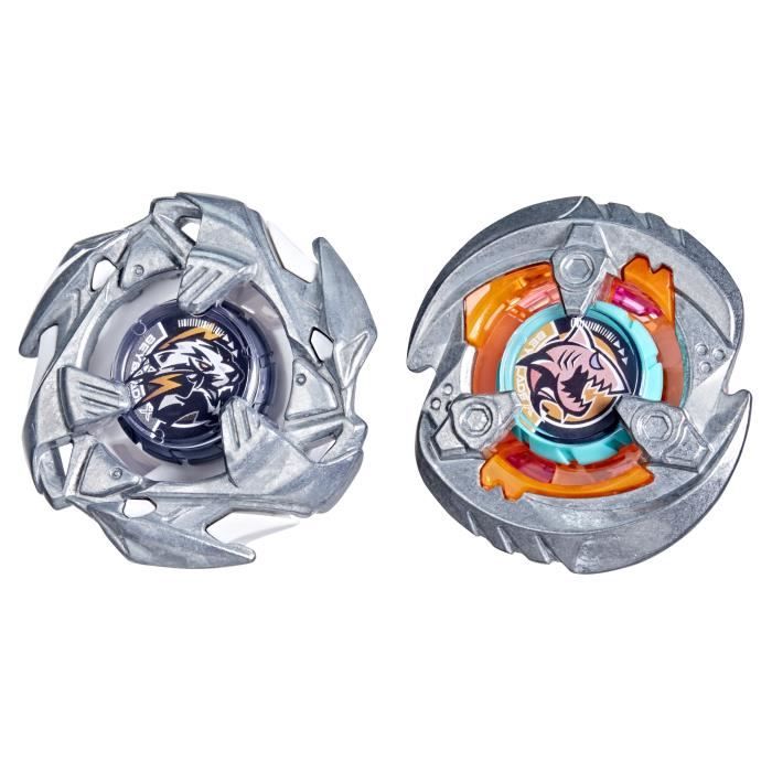 Image secondaire de Beyblade X Dual Pack Gill Shark 4-70O et Pearl Tiger 3-60U, Toupie de combat, des 8 ans