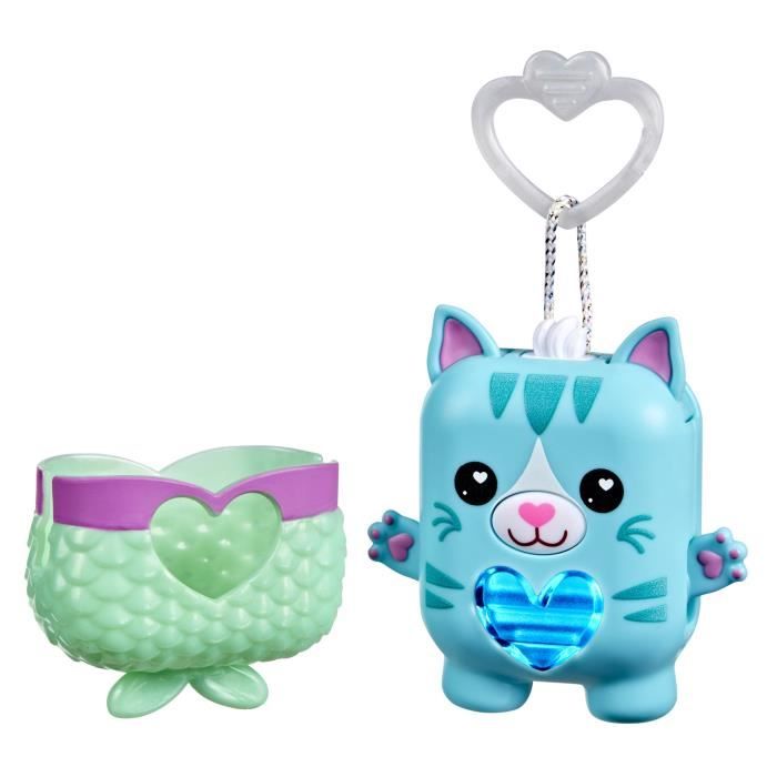 Image secondaire de Nano-mals Pawtricia le chaton bleu, compagnon électronique, plus de 70 réactions, jouet de poche interactif pour filles et garçons