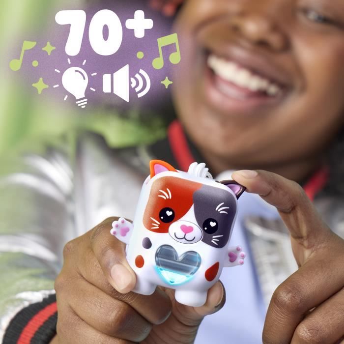Image secondaire de Nano-mals Purrnelope le chaton tricolore, compagnon électronique, plus de 70 réactions, pour enfants, des 5 ans