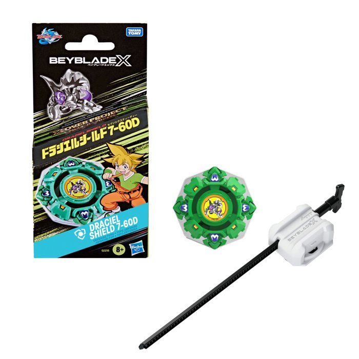 Beyblade X Pack Draciel Shield 7-60D - Toupie de Compétition