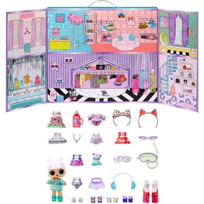 LOL Surprise Advent Calendar 2023 - 25 surprises including 1 exclusive doll