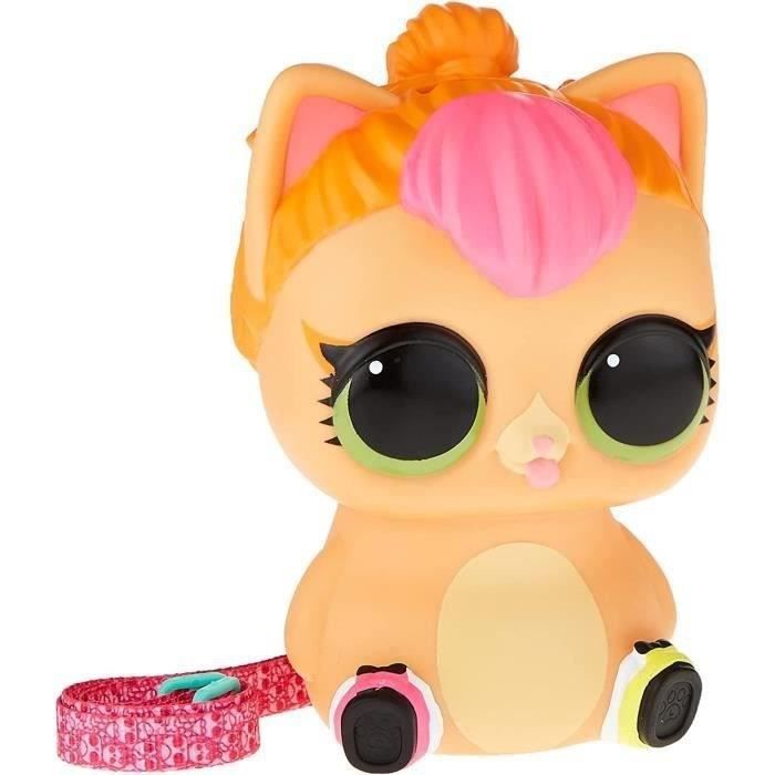 L.O.L. Surprise - Big Pets - Neon Kitty - 15 Surprises dont des lunettes de soleil, 1 collier & des bébés animaux