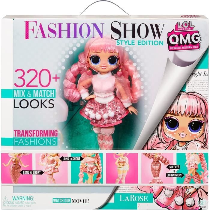 L.O.L. Surprise OMG - Fashion Show Style Edition - Poupée Mannequin - La Rose