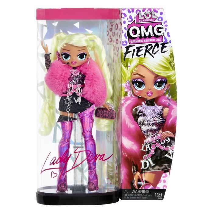 L.O.L. Surprise - 707 OMG Fierce - Poupée Mannequin 29cm - Lady Diva