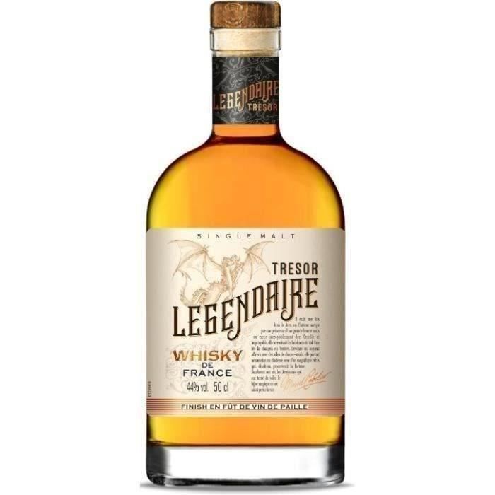 Legendaire Single Malt� Whisky de France � Finish en f�t de vin de paille � 44%vol � 50cl