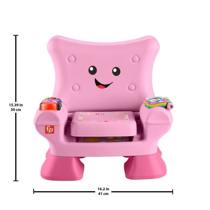Image secondaire de Fisher-Price - Éveil Progressif Rires et Évei l- Chaise électronique rose - Fisher-Price - JFF07