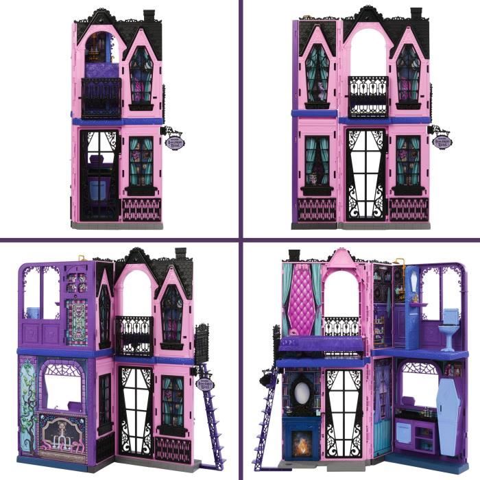 Image secondaire de Monster High - Hôtel Bouh-tique - Maison de poupée et accessoires - Monster High - JBF16
