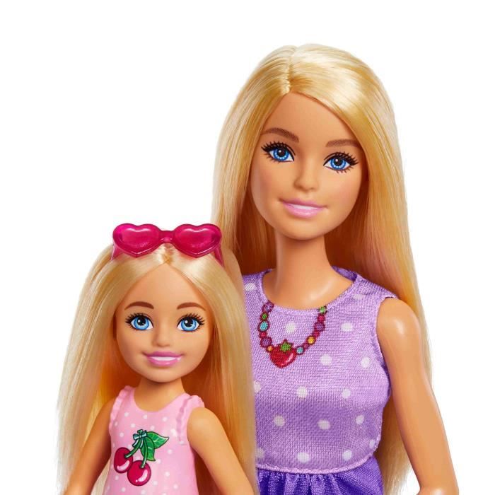 Image secondaire de Barbie-Famille Et Amis-Barbie Pique-Nique-Coffret 2 Poupées - 3 ans+- JBF43