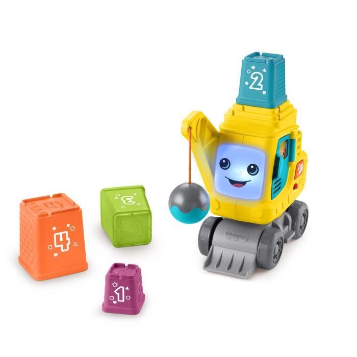 ESCAVATORE CONTA PILA E3 - FISHER-PRICE - HXF48