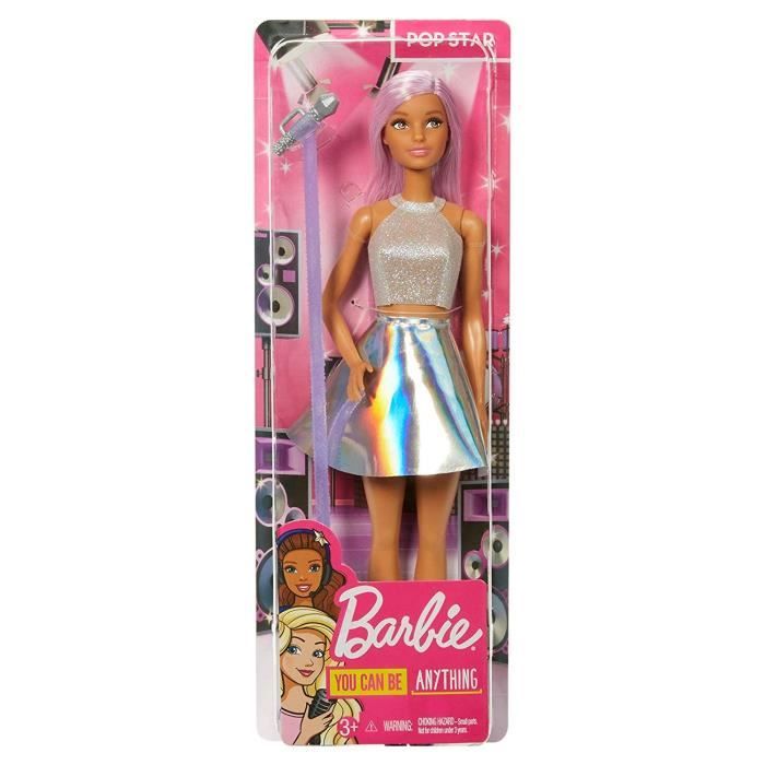 Barbie - Pop Star - Métier de Reve - Poupée - Des 3 ans