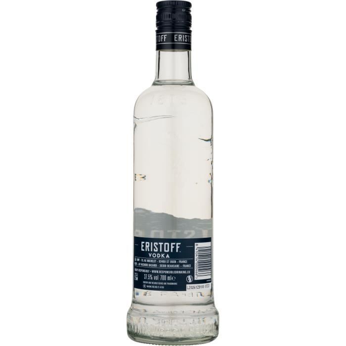 Image secondaire de Vodka Eristoff Original - Vodka premium - 37,5%vol - 70cl