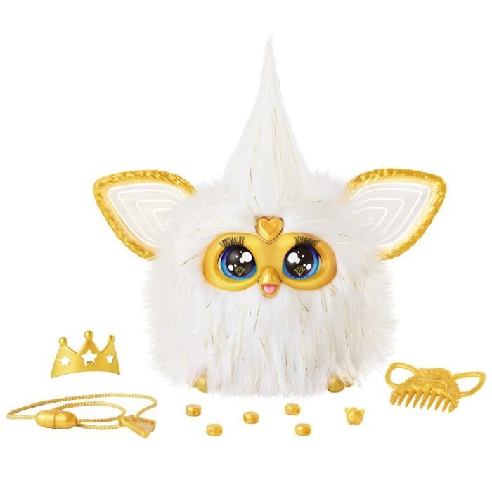 Image secondaire de Furby Éclat doré, peluche activée par la voix brille dans le noir, jouets interactifs, des 6 ans