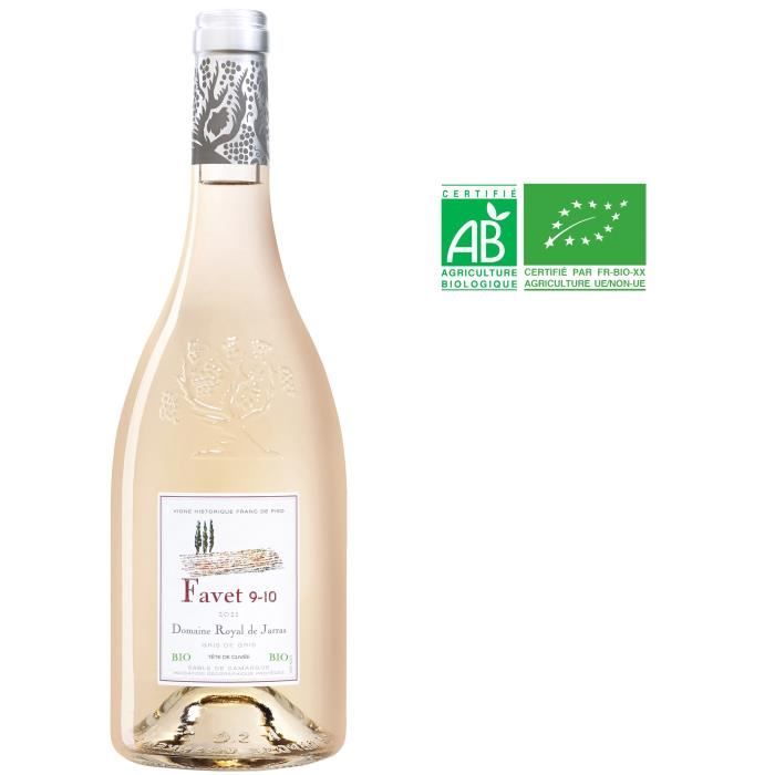 Domaine Royal de Jarras Favet 9-10 2021 Sable de Camargue - Vin ros� de Languedoc - Bio