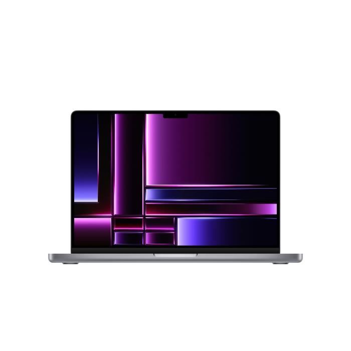 Apple - 14 MacBook Pro (2023) - Puce Apple M2 Pro - RAM 16Go - Stockage 1To - Gris Sideral - AZERTY