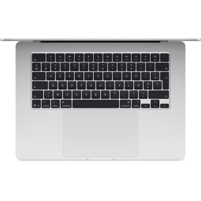 Image secondaire de Apple - 15,3 MacBook Air M4 (2025) - RAM 16Go - Stockage 256Go - CPU 10 coeurs - GPU 10 coeurs - Argent