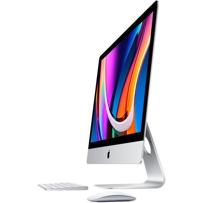 Apple - 27 iMac Retina 5K (2020) - Intel Core i7 - RAM 8Go - Stockage 512Go