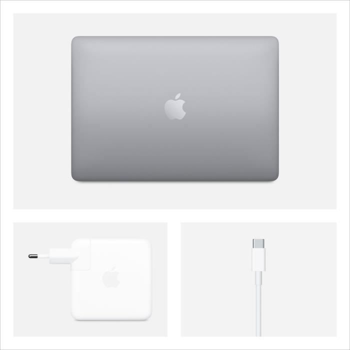 Apple - 13,3 MacBook Pro Touch Bar (2020) - Intel Core i5 - RAM 16Go  - Stockage 512Go - Gris Sidéral - AZERTY