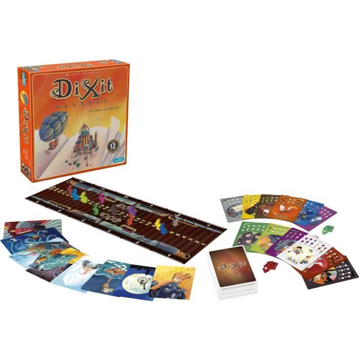 Libellud § Dixit Odyssey § Gioco da tavolo § Da 8 anni in su § Da 3 a 6 giocatori § 30 minuti
