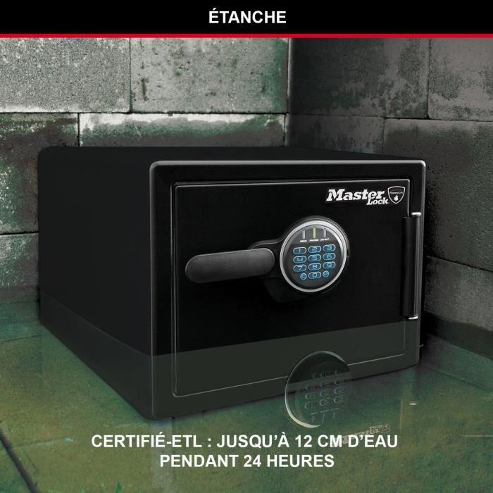 Image secondaire de Coffre-fort ignifugé et étanche 22L - MASTER LOCK