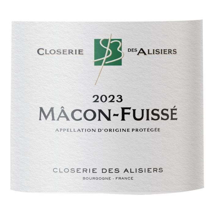 Image secondaire de Closerie des Alisiers 2023 Mâcon-Fuissé - Vin Blanc de Bourgogne 75cl