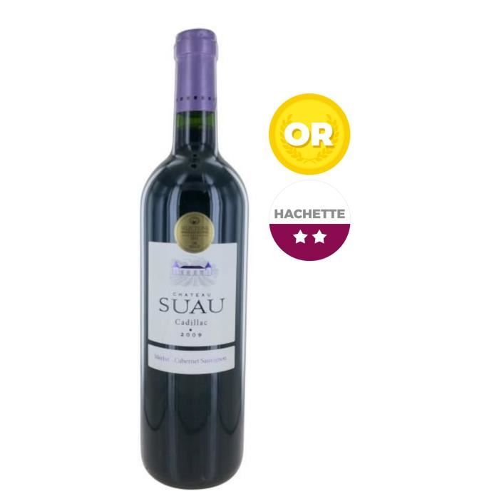 Ch�teau Suau Cadillac 2009 C�tes de Bordeaux - Vin rouge de Bordeaux